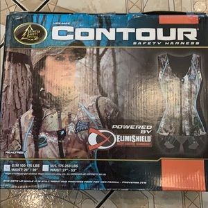Countour safety harness
